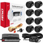 AMiO Sada asistentů parkování buzzer 8 senzorů černý GOLD 18mm – Zboží Mobilmania