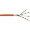 síťový kabel Digitus DK-1743-VH-5 CAT 7 S-FTP PiMF installation kabel, raw, S/FTP,AWG 23/1, LSZH Type C, 1200MHz, 500m, oranžový