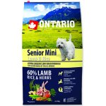 Ontario Senior Mini Lamb & Rice 2 x 6,5 kg – Hledejceny.cz