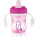 Chicco hrneček Trénujeme s držadly růžový 200 ml – Zboží Dáma