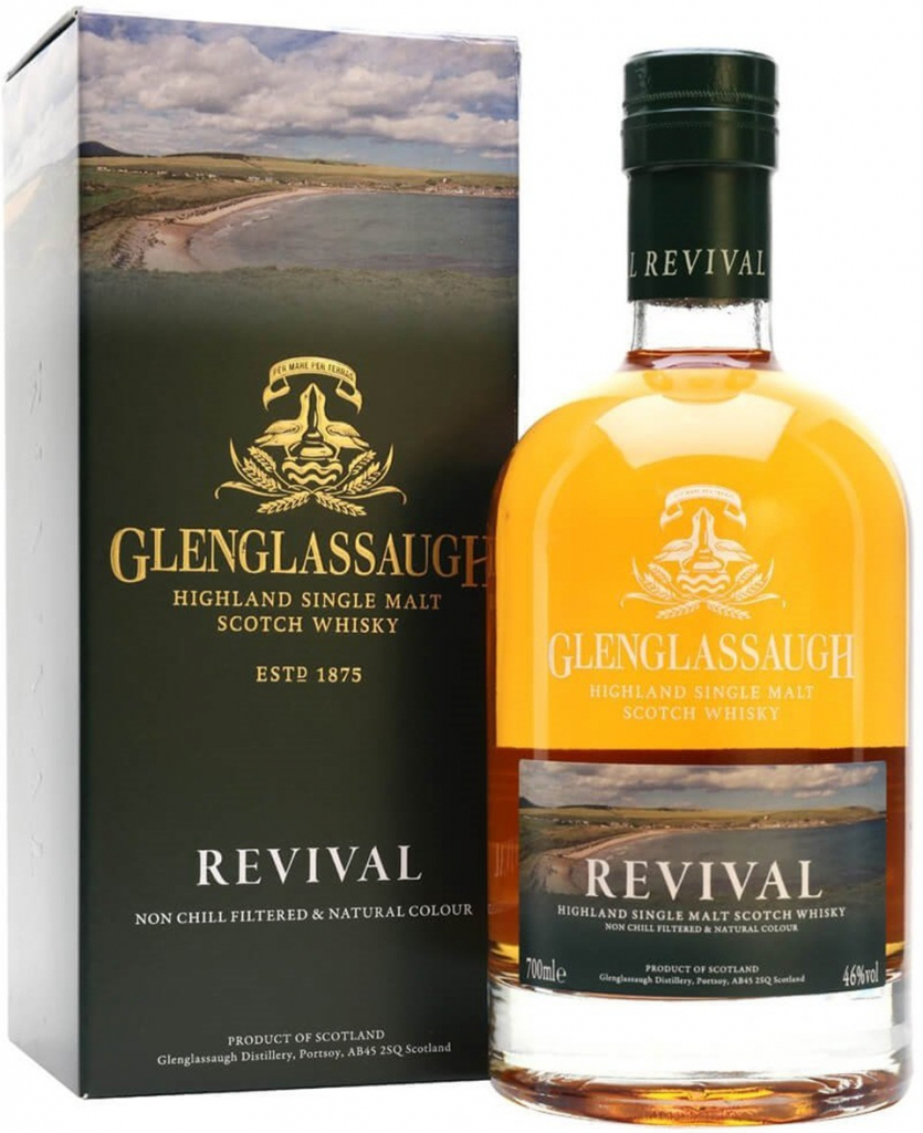 Glenglassaugh Revival 46% 0,7 l (kazeta)