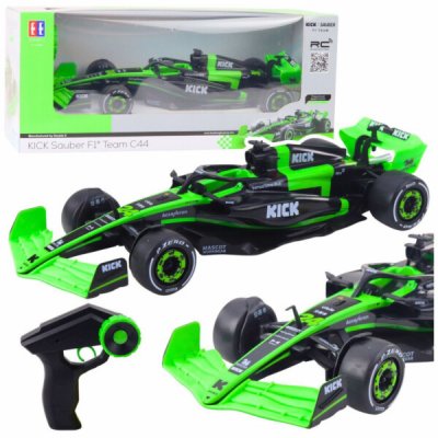 Rastar Sauber F1 C44 černo-zelený závodní vůz na dálkové ovládání v měřítku 1:16 – Sleviste.cz