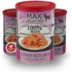 Max Deluxe Adult Losos kousky 400 g – Sleviste.cz