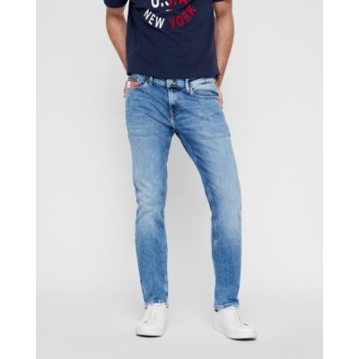 Tommy Hilfiger Tommy Jeans pánské modré denim džíny Scanton slim