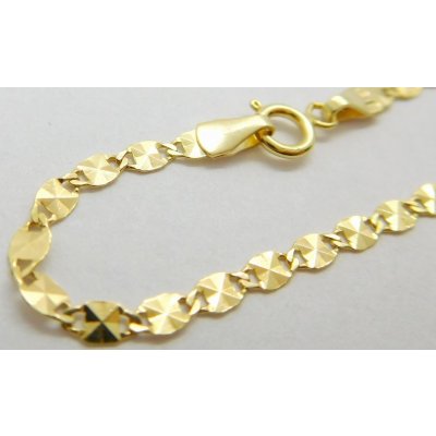 Klenoty Budín Dámský pevný zlatý gravírovaný řetízek HK6217 – Zboží Dáma Klenoty Budín Dámský pevný zlatý gravírovaný řetízek HK6217 – Zboží Dáma