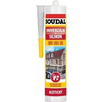 SOUDAL univerzální silikon 310g černý