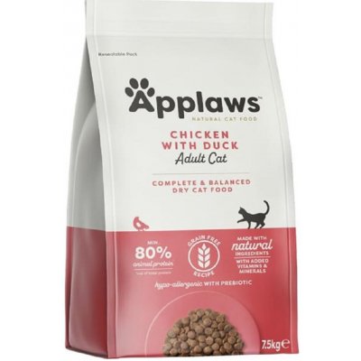 Applaws cat Adult Chicken & Duck 7,5 kg – Zboží Mobilmania