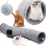 Zaxer Tunel pro kočky 117 cm – Zboží Dáma