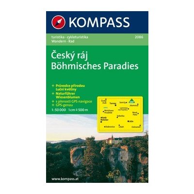 ČESKÝ RÁJ BOHMISCHES PARADIES 2086 1:50 000 – Zbozi.Blesk.cz