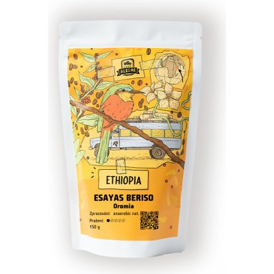 Alegre Café Roasters Esayas Beriso anaerobic natural zrnková 1 kg – Hledejceny.cz