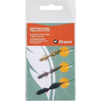 Brause 16501B Kaligrafický hrot Writing 3 ks – Zboží Dáma