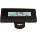 Virtuos FL-2024LW - LCD zákaznicky displej, 22x20, USB, 5V, béžová EJA0013 – Zboží Živě