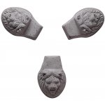 Nožky pod květináč Lion Head Grey - set 3 ks Bergs Potter – Hledejceny.cz