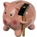 Pokladnička prasátko s kladívkem – Zboží Dáma