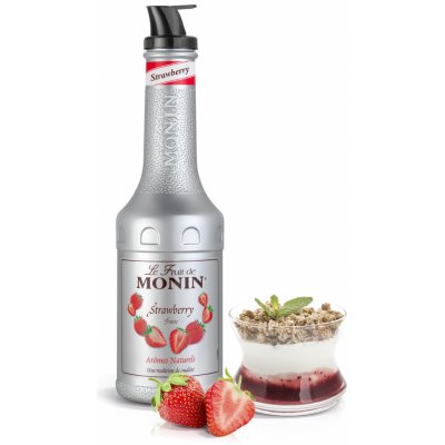 Monin Strawberry Pyré 1 l – Zbozi.Blesk.cz