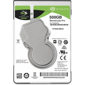 Seagate BarraCuda 500GB, ST500LM034