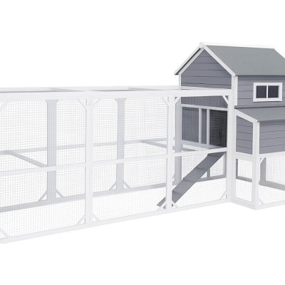 Scobax Harper kurník s výběhem 343 x 151 x 158 cm – Zboží Mobilmania