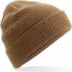 Beechfield Bavlněná zimní čepice Beanie z organické bavlny písková – Sleviste.cz