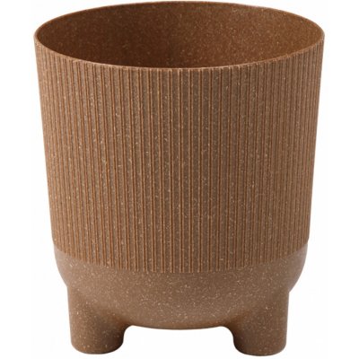 Nohel Garden obal na květník ARIA JUMPER ECO WOOD plastový 16 x 18 cm