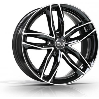 Elite Wheels EW04 MUST 9x20 5x112 ET21 black polished – Zboží Mobilmania