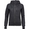 Dámská mikina Tee Jays dámská mikina na zip TJ5436N Dark Grey Solid