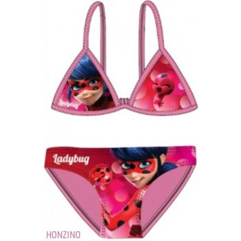Setino dívčí dvoudílné plavky bikiny Kouzelná beruška Miraculous Ladybug