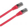 síťový kabel Datacom 5027181512 Patch FTP cat5e, 1m, červený