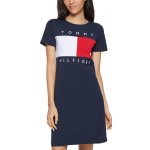 Tommy Hilfiger dámské šaty Flag Dress modrá – Zboží Dáma