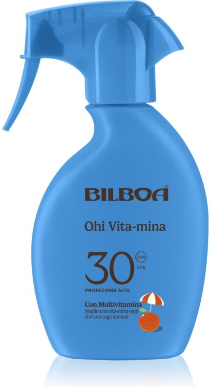 Bilboa Ohi Vitamina Trigger opalovací sprej s vitamíny SPF 30 250 ml