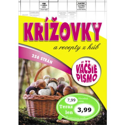 Krížovky a recepty z húb – Hledejceny.cz