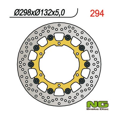 Brzdový kotouč přední NG NG294 | Zboží Auto