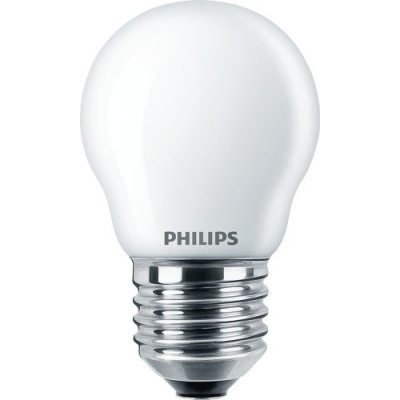 Philips LED žárovka E27 P45 FR 4,3W 40W teplá bílá 2700K – Zboží Mobilmania