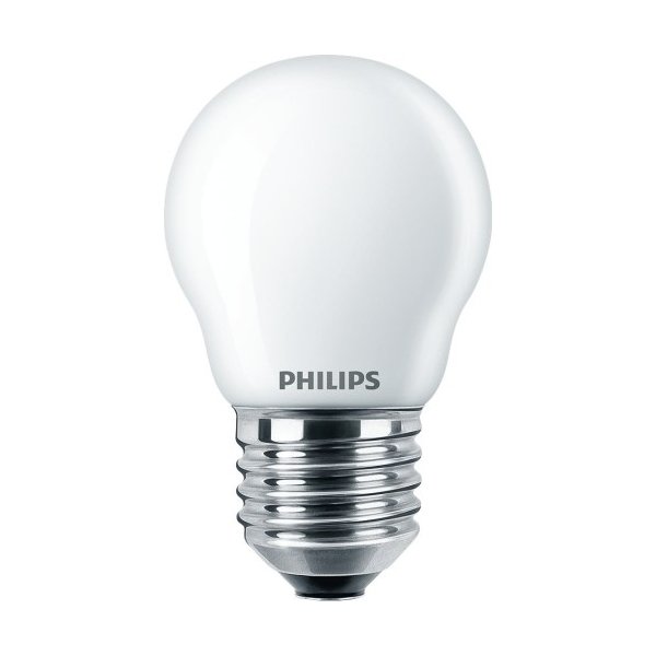 Philips LED žárovka E27 P45 FR 4,3W 40W teplá bílá 2700K od 93 Kč -  Heureka.cz