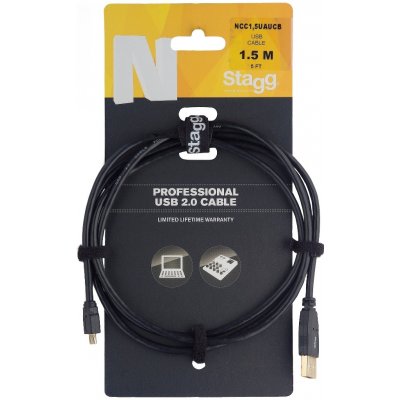 Stagg NCC1,5UAUCB USB 2.0 USB/mikro USB, 1,5m