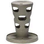 Beeztees Feed Tower Krmítko 36 cm šedé – Zbozi.Blesk.cz