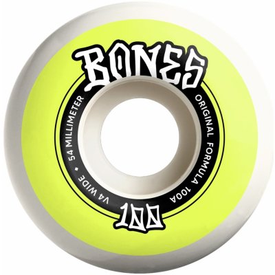 Bones Wide 100'S V4 Original Formula 54mm 100A – Zboží Dáma