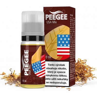 PEEGEE USA Mix 10 ml 6 mg – Zboží Mobilmania