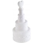 Paris Dekorace Svatební bublifuk dort – Zboží Mobilmania