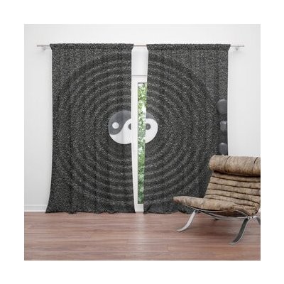 Sablio Závěs Jin a jang: 2ks 140x250cm – Hledejceny.cz