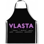 Impar Zástěra Ženská jména NEON Vlasta – Hledejceny.cz