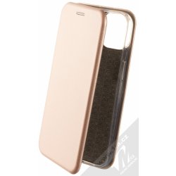 Pouzdro 1Mcz Elegance Book Apple iPhone 14 Pro růžově zlaté