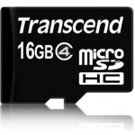 Transcend microSDHC 16 GB Class 4 TS16GUSDC4 – Zbozi.Blesk.cz