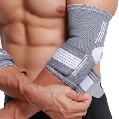 Ortéza na loket NEOtech Care elastická a prodyšná tkanina nastavitelný popruh pro sport a – Hledejceny.cz