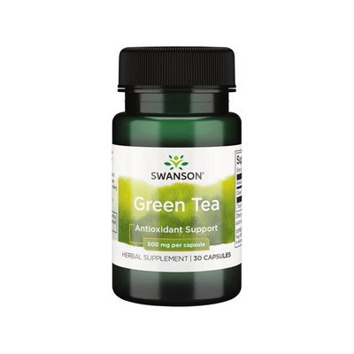 Swanson Green Tea 500 mg 30 kapslí