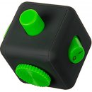 Fidget Cube antistresová kostka Černo-zelená