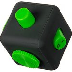 Fidget Cube antistresová kostka Černo-zelená – Zboží Mobilmania