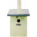 Esschert Design Budka Best for Birds pro Sýkorku koňadru 17 x 33 cm dřevěná přírodní – Hledejceny.cz