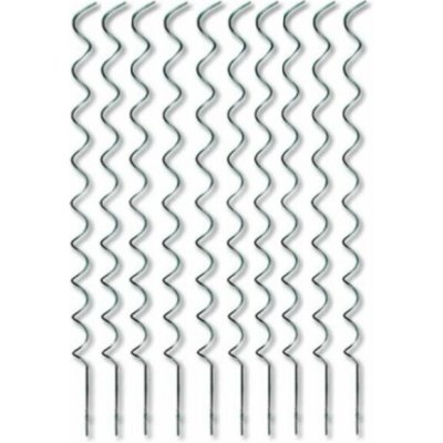 Spirálová tyč k rajčatům pozink. 180cm x 9mm - hladká - 20ks – Sleviste.cz