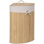 TZB Rohový bambusový s víkem 60L hnědý – Zbozi.Blesk.cz