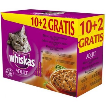 Whiskas Drůbeží výběr ve šťávě 12 x 100 g